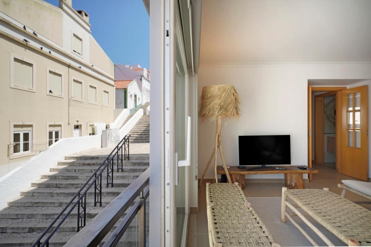 Boho Chic Beach Duplex Sesimbra Eksteriør billede