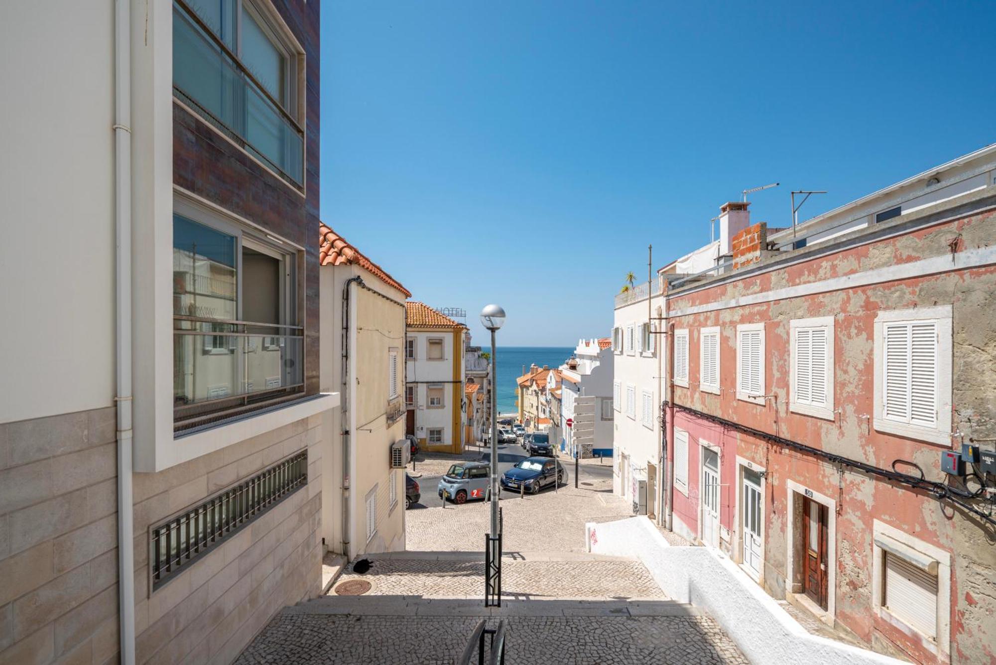 Boho Chic Beach Duplex Sesimbra Eksteriør billede